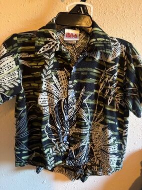Hula Bay Hawaiian Print Set